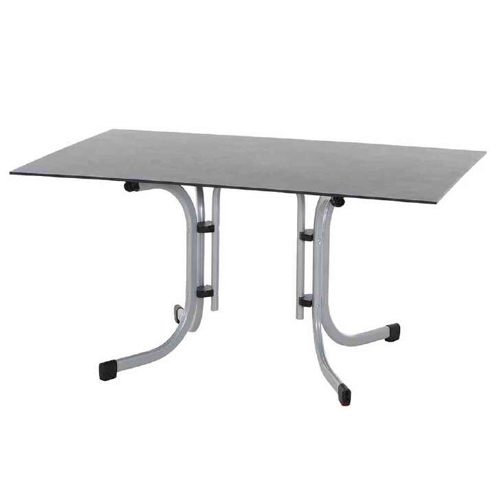 SIENA GARDEN Sola Klapptisch 140x90 cm, silber